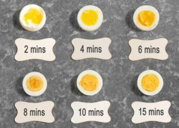 Cuánto tiempo tarda en cocerse un huevo dependiendo del tipo de cocción