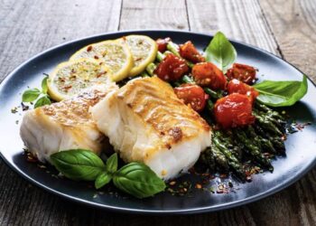 Bacalao a la plancha. Receta fácil y rápida para una cena súper saludable