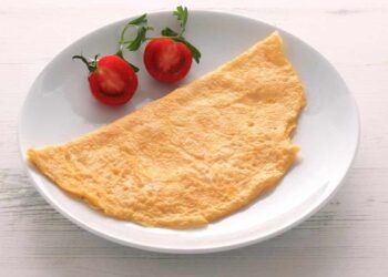 Tortilla francesa en microondas. Receta express, tardarás menos que en una sartén