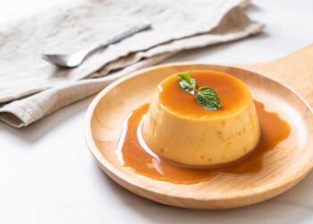 Flan de huevo sin azúcar casero fácil y rápido