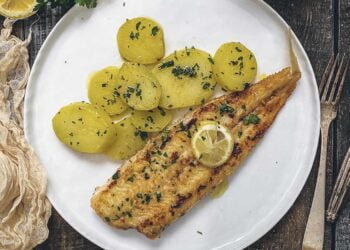 Lenguado a la Menier o Meunière. Receta frencesa fácil y rápida