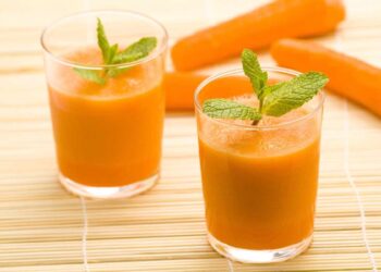 Batido de zanahoria y avena, súper nutritivo y muy fácil de preparar