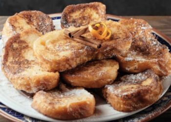 Torrijas al horno jugosas y muy fáciles de hacer
