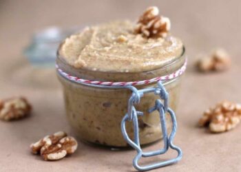 Mantequilla o crema de nueces con solo un ingrediente