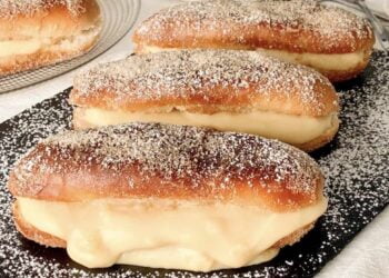 Xuxos de crema o pepitos de crema, la receta más fácil y rápida para hacer en casa