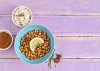 Garbanzos crujientes en freidora de aire o airfryer, un snack súper sabroso y muy fácil de hacer