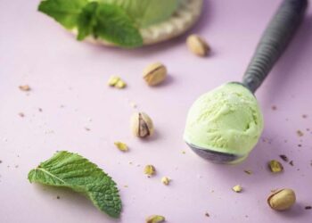 Helado de pistacho casero, la receta más fácil y rápida