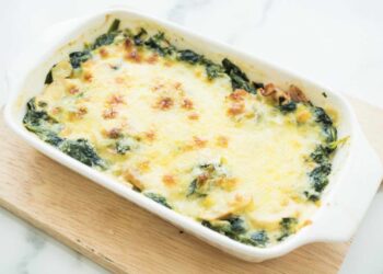 Espinacas a la crema, una receta fácil y rápida para un plato súper sabroso