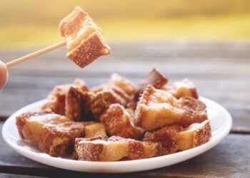 Torreznos de Soria en freidora de aire o airfryer, súper crujientes y muy fáciles de hacer