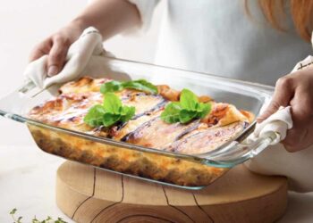 Lasaña de berenjena fácil y rápida. Receta súper sabrosa