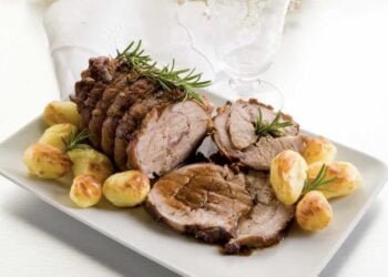 Solomillo de cerdo en freidora de aire o airfryer en media hora para una comida perfecta