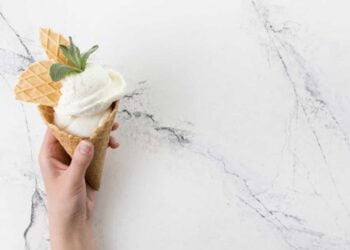 Helado de leche casero, sin heladera y sin huevo