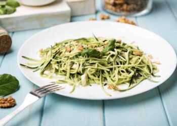Espaguetis de calabacín, la alternativa a la pasta que esta muy de moda