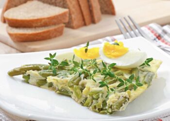 Tortilla de judías verdes, una receta fácil y llena de sabor
