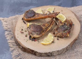 Chuletas de cordero en freidora de aire, receta fácil y rápida sin manchar la cocina
