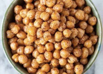 Garbanzos tostados, un snack saludable y delicioso
