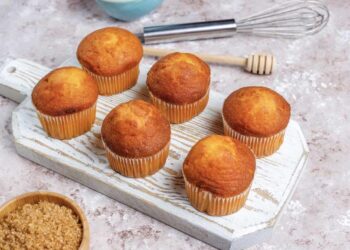 Magdalenas en freidora de aire, te quedarán tiernas y esponjosas en pocos minutos