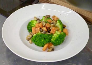 Karlos Arguiñano sorprende con su brócoli con salteado de champiñones