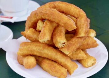 Porras congeladas en freidora de aire, receta fácil y más ligera