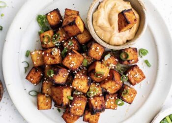 Tofu en airfryer, receta crujiente y deliciosa súper fácil de hacer