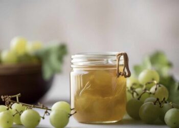 Mermelada de uvas blancas, deliciosa y muy fácil de hacer