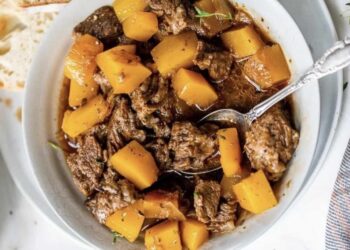 Guiso de calabaza con ternera, receta fácil y súper reconfortante para otoño
