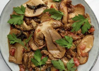 Setas guisadas, receta fácil y rápida con el ingrediente estrella del otoño