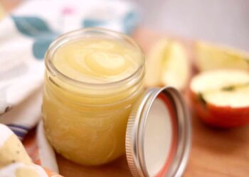 Puré de manzana, receta con 3 ingredientes perfecto para postres