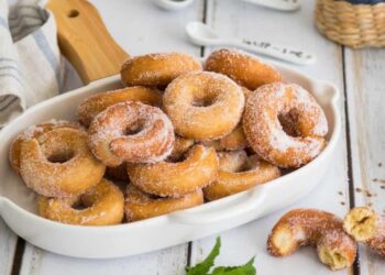 Rosquillas en airfryer, receta más ligera que la tradicional