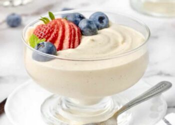 Mousse de vainilla, receta express para un postre delicioso