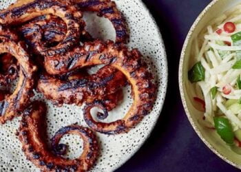 Pulpo a la plancha, receta perfecta estilo a la brasa