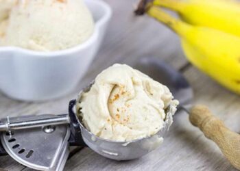 Sorbete de plátano, receta fácil con 3 ingredientes para sorprender a todos tus invitados
