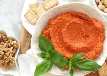 Paté de pimientos, receta con 4 ingredientes y en 5 minutos