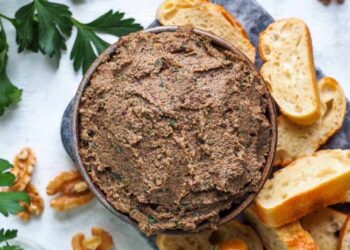 Paté de lentejas, fácil y rápido perfecto para dipear