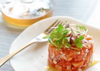 Tartar de tomate, receta fácil y súper refrescante