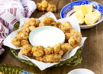 Coliflor crujiente en airfryer, receta fácil y rápida