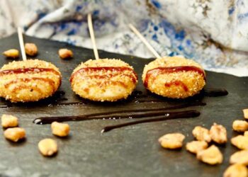 Quesitos Babybel rebozados en airfryer, receta fácil y perfecta para picotear