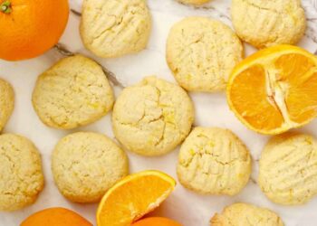 Galletas de naranja, receta fácil de repostería para acompañar tu café