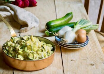Zarangollo murciano, receta de la huerta al plato