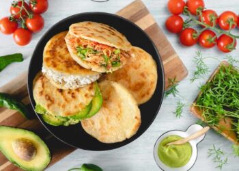 Arepas caseras, receta fácil y rápida con harina de maíz