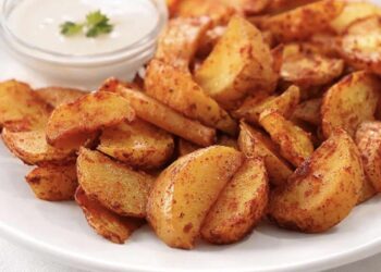 Patatas especiadas al microondas, las deluxe más fáciles y rápidas
