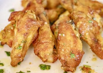 Alitas de pollo al curry en airfryer, receta fácil y súper sabrosa