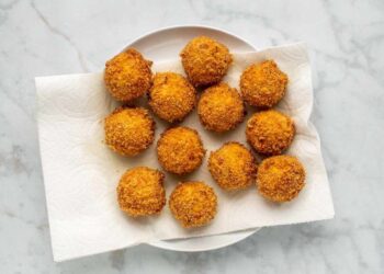 Croquetas de calabaza y queso, súper cremosas y deliciosas