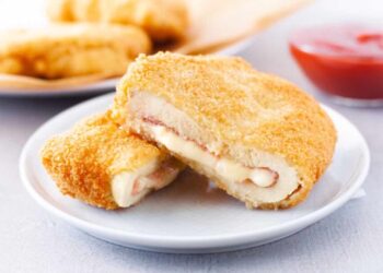 Cordon Bleu de pollo en airfryer, receta fácil y rápida