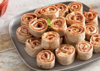 La receta viral de rollitos de pizza en airfryer, tu cena en 10 minutos