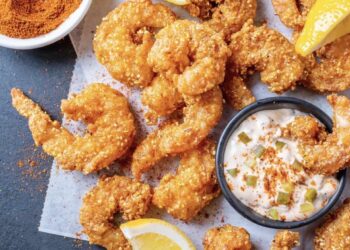 Gambas rebozadas crujientes, receta fácil para un entrante perfecto