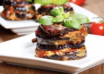 Berenjenas a la parmesana en airfryer, receta fácil y rápida