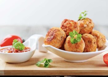 Albóndigas de pollo en airfryer, receta fácil y rápida