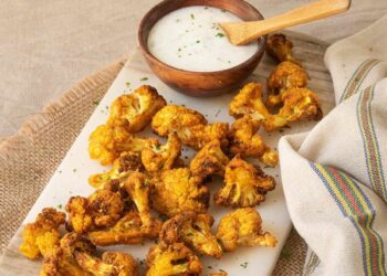 Coliflor picante en airfryer, receta fácil y crujiente