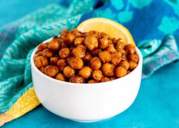 Garbanzos fritos, receta fácil y rápida con 3 ingredientes